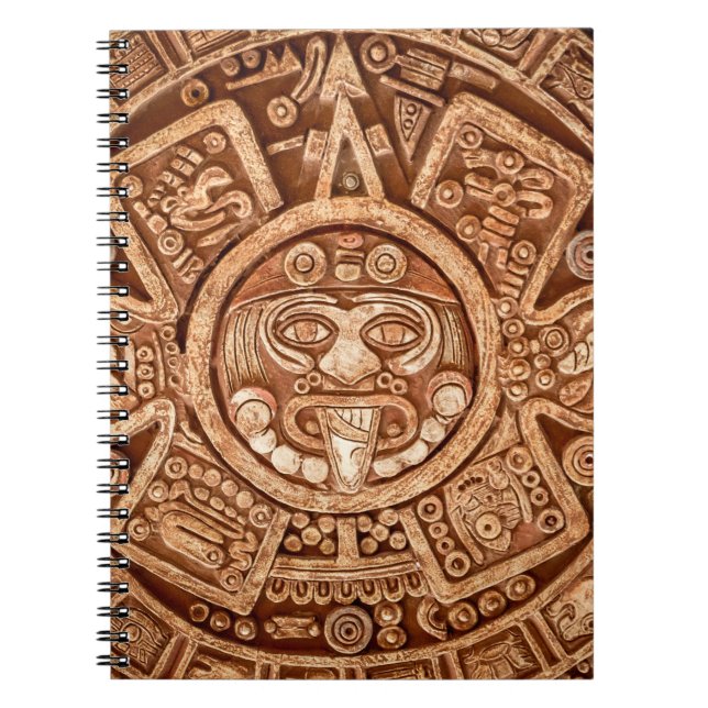 Carnet Ornement païen d'une tribu Maya texture (Devant)