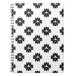 Carnet Ornement sans couture motif abstrait, arabesque, a