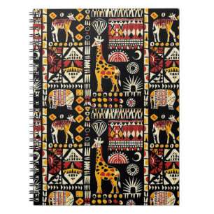 Carnet Ornement traditionnel ethnique africain, patte tri
