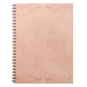 Carnet ornement vintage à cadre en papier