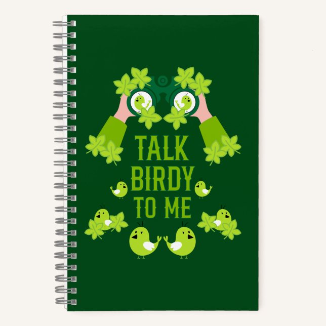 Carnet Ornithologue Observateur d'oiseaux (Recto)