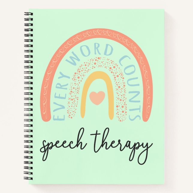 Carnet Orthophonie II - Chaque Mot Compte (Devant)