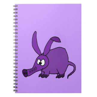 Carnet Oryctérope pourpre drôle