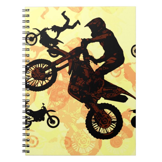 Carnet Osez voler - Cascades de motocross (Devant)