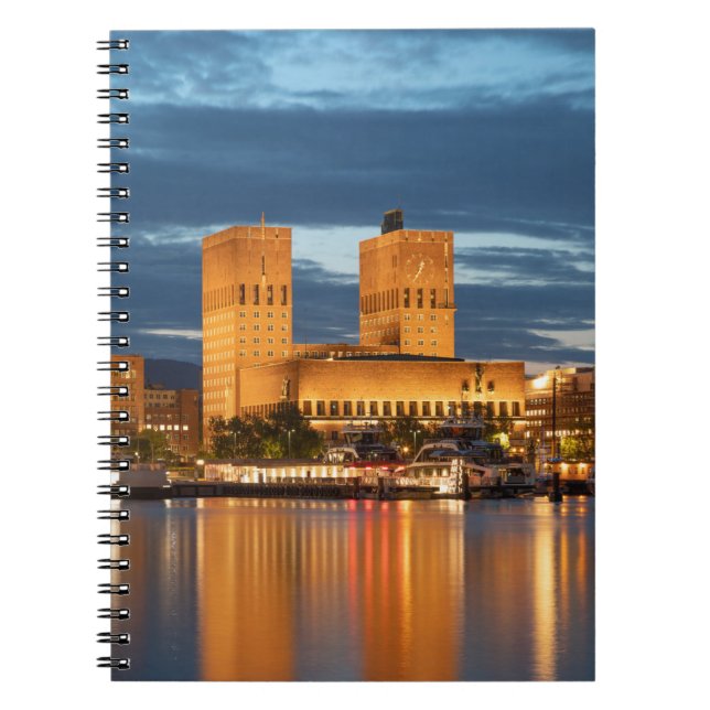 Carnet Oslo City Hall Norvège (Devant)