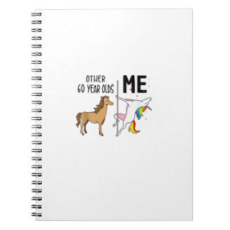 Carnet Other Unicorn 60 Year Olds Birthday And Me Gift Fo