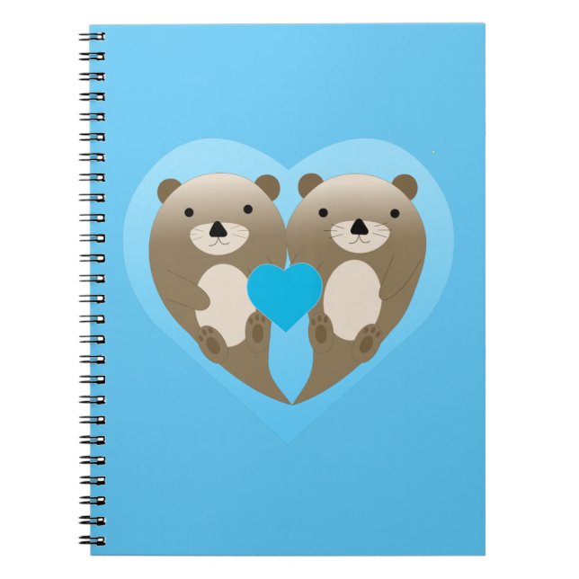Carnet Otter Love (Devant)