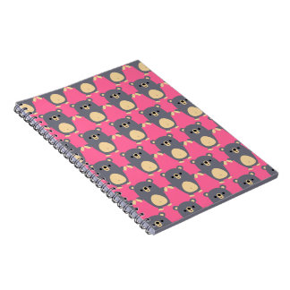 Carnet Ours Bleu Bleu Cute