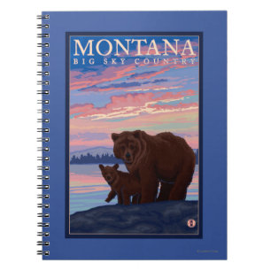 Carnet Ours de MontanaMomma et Vintage voyage de CUB