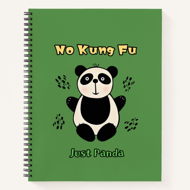 Carnet Ours de panda (Devant)