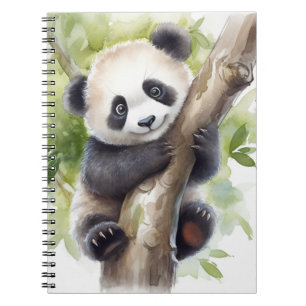 Carnet Ours De Panda Dans L'Arbre
