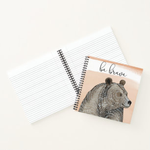 Carnet Ours des boudins   Soyez courageux