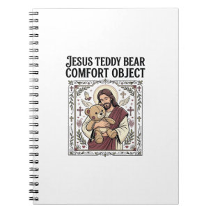 Carnet Ours en peluche Jésus Objet de Confort Ours en pel