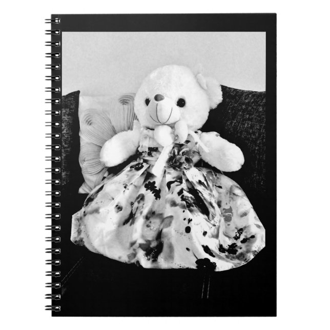 Carnet Ours fantaisie (Devant)