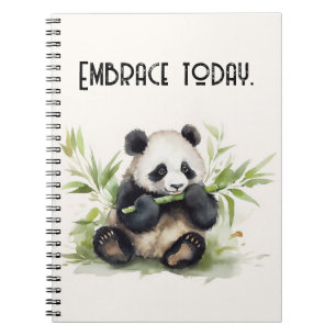 Carnet Ours Panda Avec Citation