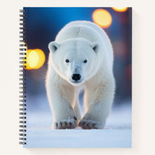 Carnet Ours Polaire Animau De La Faune Dans La Rue