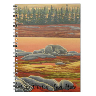 Carnet Ours Polaire Carnet d'art Ours Personnalisé