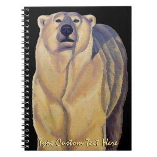 Carnet Ours Polaire Carnet d'art Ours Personnalisé