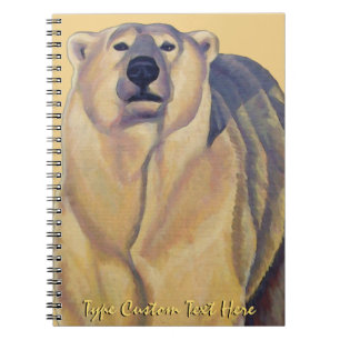 Carnet Ours Polaire Carnet d'art Ours Personnalisé