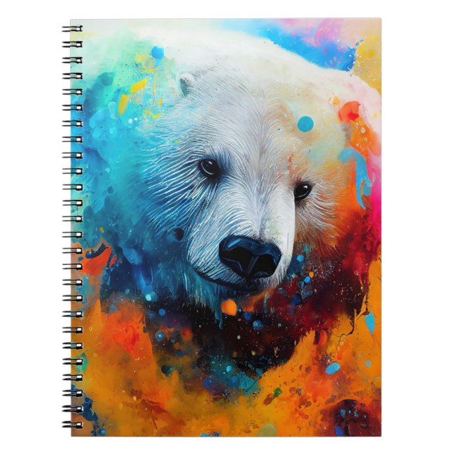 Carnet Ours polaire découverte d'animaux Aventure Nature (Devant)