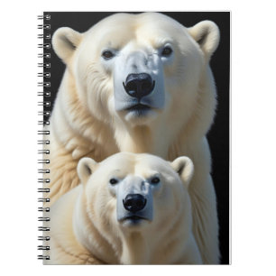 Carnet Ours Polaire Faune Majestic Nature Vie Fond d'écra