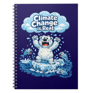 Carnet Ours Polaire Kawaii Le Changement Climatique Est R
