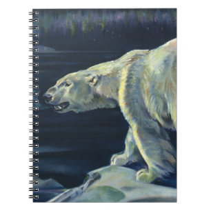 Carnet Ours polaire vintage, Animaux de la vie marine arc