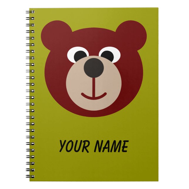 Carnet Ours Souriant Teddy (Devant)