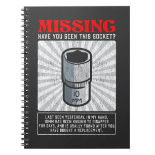 Carnet Outil d'atelier manquant de la prise mécanique 10m