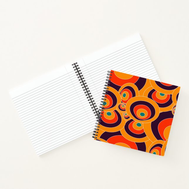 Carnet Ovales couleur Abstrait - Géométrique moder (Intérieur)