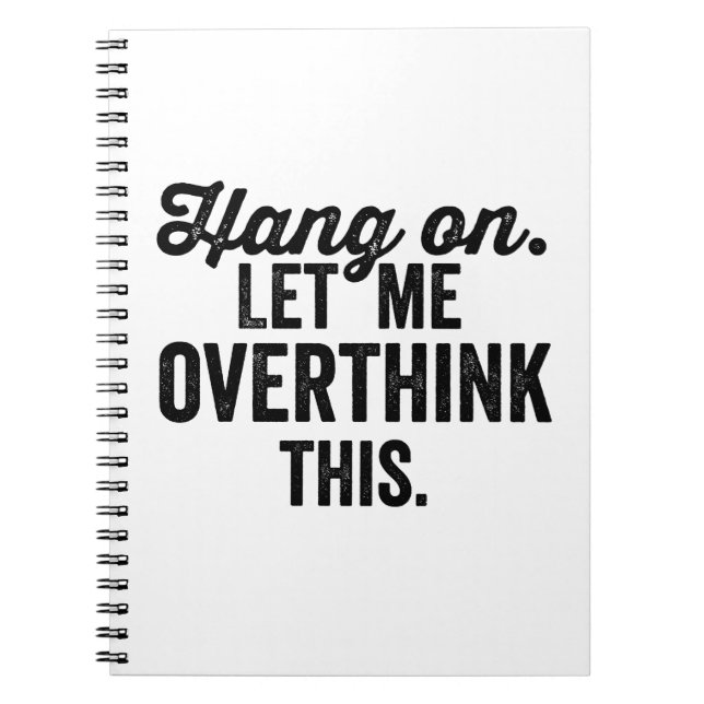 Carnet overthink (Devant)