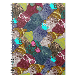Carnet Owl in crown