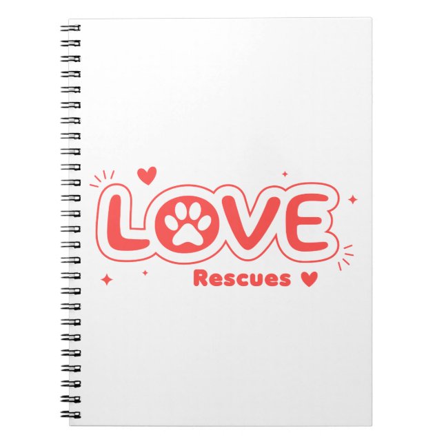 Carnet OWRAssist Love Rescues (Devant)