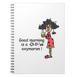 Carnet Oxymoron bonjour