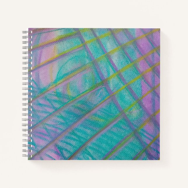 Carnet P34 Art Abstrait Coloré Unique (Devant)