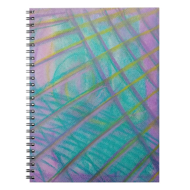 Carnet P34 Art Abstrait Coloré Unique (Devant)