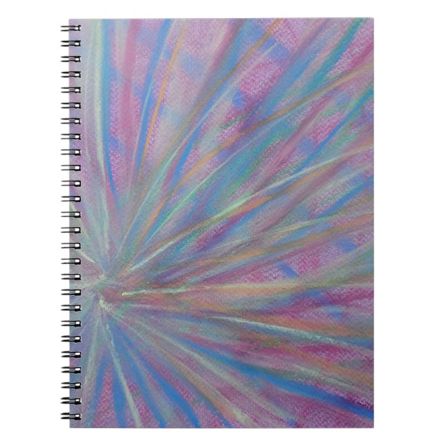 Carnet P36 Art Abstrait Coloré Unique (Devant)