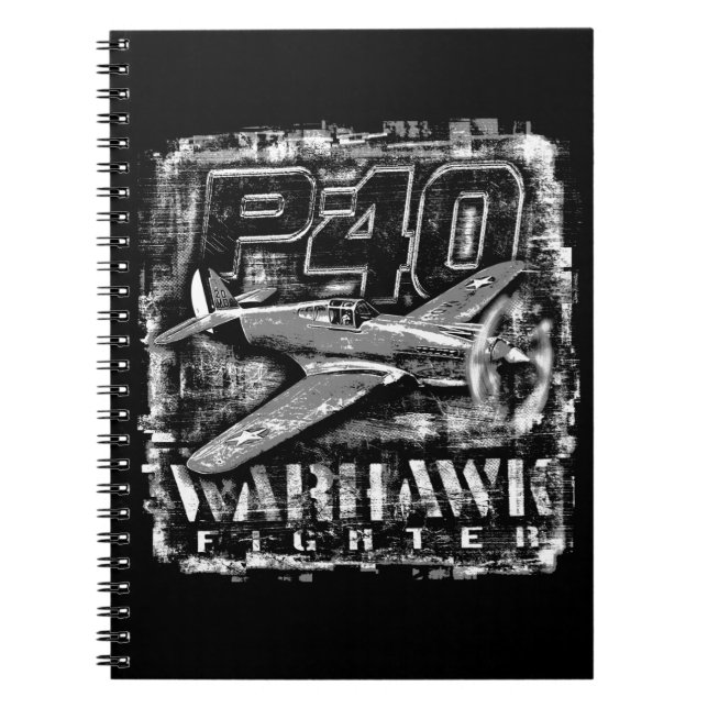 Carnet P-40 Warhawk (Devant)