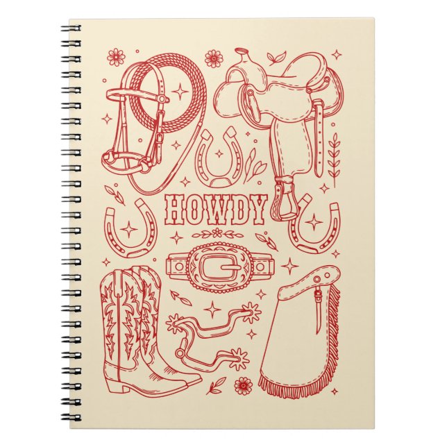 Carnet Pack Texas Cowboy (Devant)