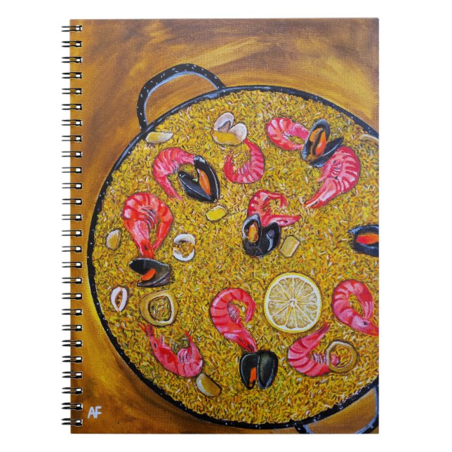 Carnet Paella De Marisco (Devant)