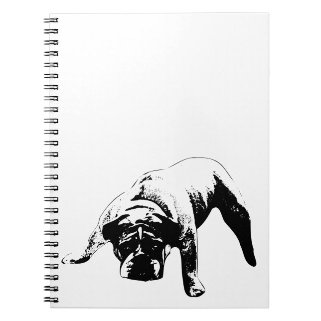 Carnet Pages de focus Buldog (Devant)