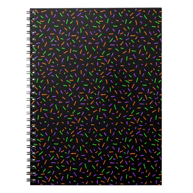 Carnet Paillettes Effrayantes (Devant)