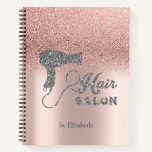 Carnet Paillettes Ombré Rose Gold Cœurs, Sèche-cheveux