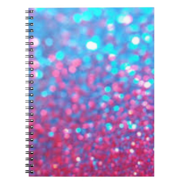 Carnet Paillettes scintillantes (Devant)