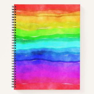 Carnet Painted Rainbow