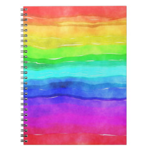 Carnet Painted Rainbow