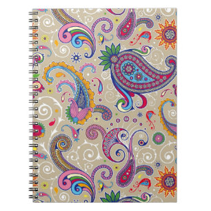 Carnet Paisley paisible