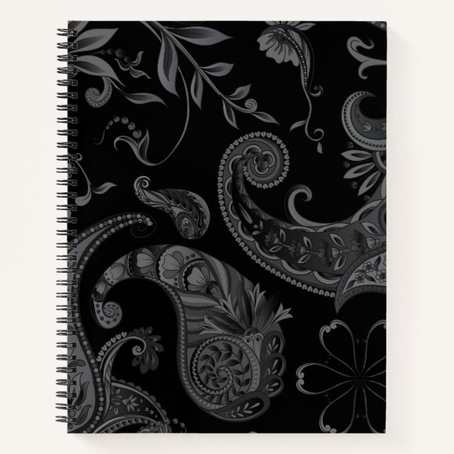 Carnet Paisley traditionnel (Devant)