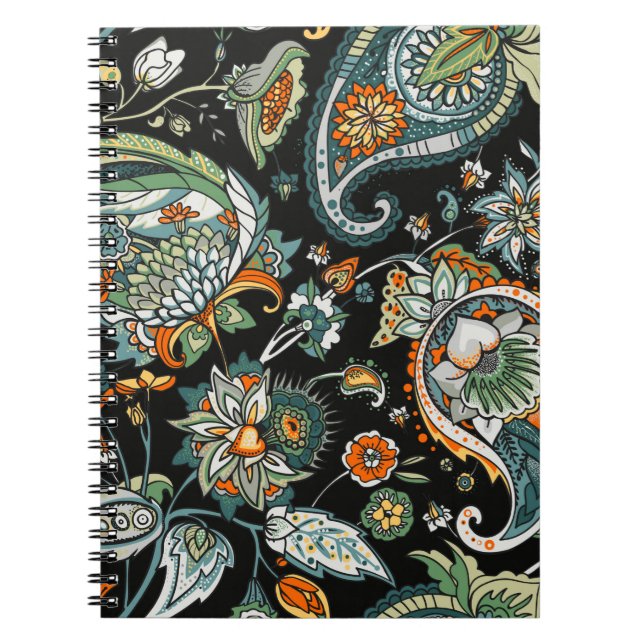 Carnet Paisley. Un motif sans faille basé sur la traditio (Devant)