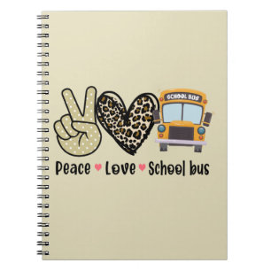 Carnet Paix, Amour, Bus scolaire